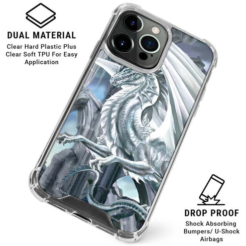 Ruth Thompson Checkmate Dragons by Ruth Thompson iPhone 16 Pro Clear Case